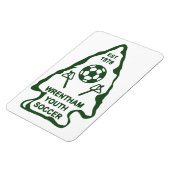Wrentham Youth Soccer Car Magnet (Linke Seite)