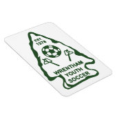 Wrentham Youth Soccer Car Magnet (Rechte Seite)