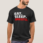 Wrestle - Der dunkle männliche T - Shirt (Vorderseite)