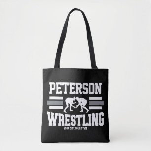 Wrestler ADNAME School Athlete Wrestling Team Tasche