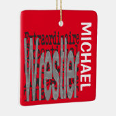 Wrestler Extraordinaire CUSTOM Keramikornament (Rechts)