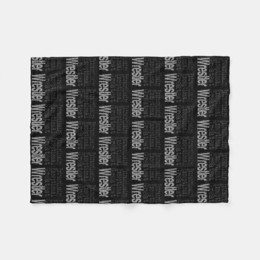 Wrestler Extraordinator Fleecedecke (Vorderseite (Horizontal))