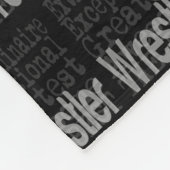 Wrestler Extraordinator Fleecedecke (Ecke)