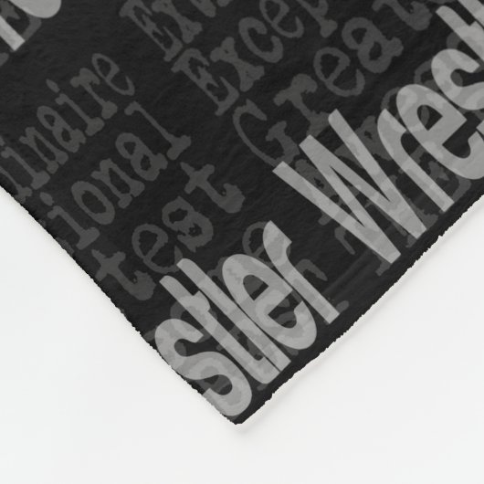 Wrestler Extraordinator Fleecedecke (Ecke)