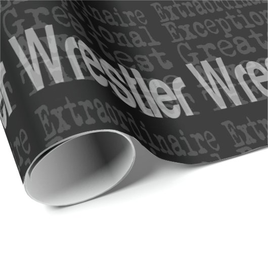 Wrestler Extraordinator Geschenkpapier (Rolleneckpunkt)