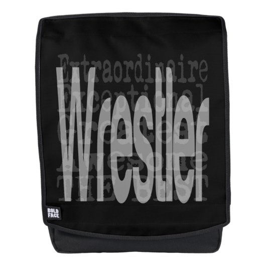 Wrestler Extraordinator Rucksack (Vorderseite)