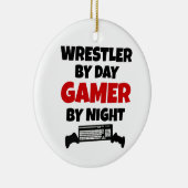 Wrestler Gamer Keramikornament (Rechts)