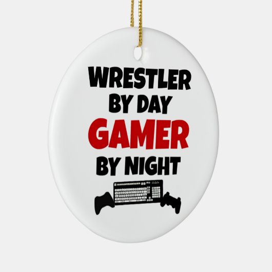 Wrestler Gamer Keramikornament (Rechts)