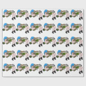 Wrestler Geschenkpapier (Flach)