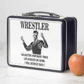 Wrestler Inspiration Wrestling Metall Brotdose (Beispiel)