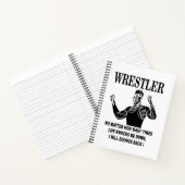 Wrestler Inspiration Wrestling Notizblock (Innenseite)