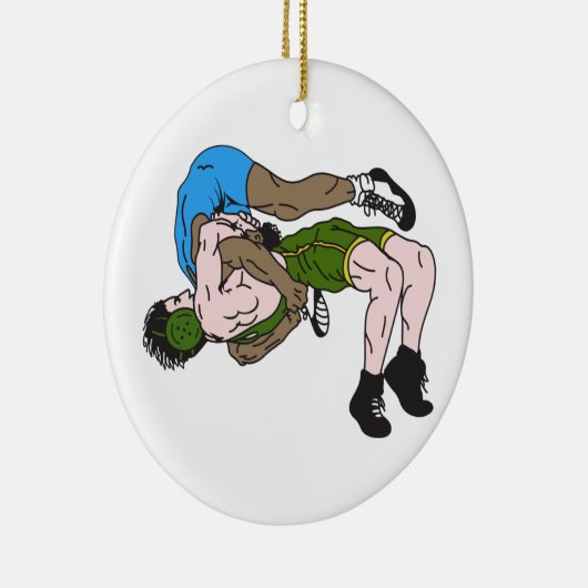 Wrestler Keramik Ornament (Rechts)