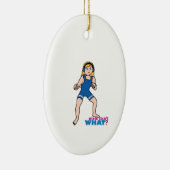 Wrestler - Licht/Blonde Keramikornament (Rechts)