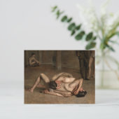 Wrestler Postkarte (Stehend Vorderseite)