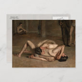 Wrestler Postkarte (Vorne/Hinten)