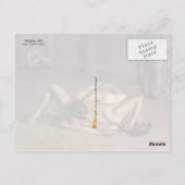 Wrestler Postkarte (Rückseite)