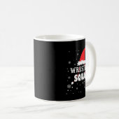 Wrestler Squad Christmas Wrestling Matching Xmas  Kaffeetasse (VorderseiteRechts)