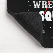Wrestler Squad Christmas Wrestling Matching Xmas  Mousepad (Ecke)