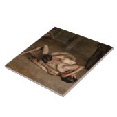 Wrestler (von Thomas Eakins) Fliese (Seite)