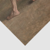 Wrestler (von Thomas Eakins) Seidenpapier (Detail)