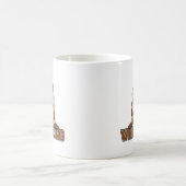 Wrestler-Wrestling Kaffeetasse (Mittel)