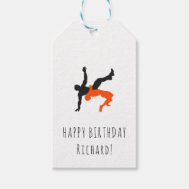 Wrestler Wrestling Silhouetten Sport Individuelle  Geschenkanhänger