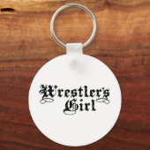 Wrestlermädchen Schlüsselanhänger (Vorderseite)