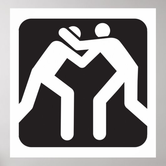 Wrestlers-Symbol Poster (Vorne)