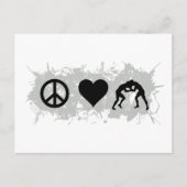 Wrestling 1 postkarte (Vorderseite)