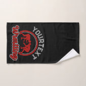 Wrestling ADD NAME Grapple Champion Team Player Badhandtuch Set (Handtuch)