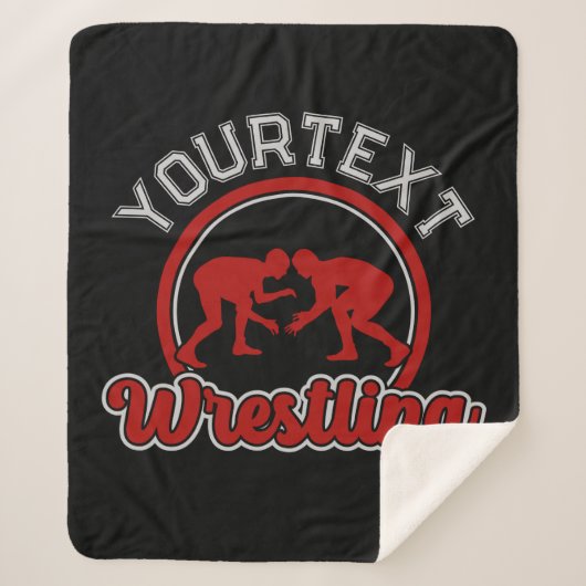Wrestling ADD NAME Grapple Champion Team Player Sherpadecke (Vorderseite)