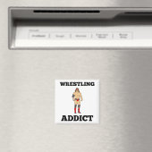 Wrestling Addict Magnet (In Situ (Geschirrspüler))