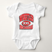 Wrestling Baby Strampler (Vorderseite)