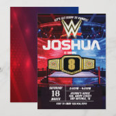 Wrestling Battle Birthday Invitation Einladung (Vorne/Hinten)