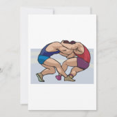 Wrestling Bout Einladung (Vorderseite)
