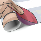 Wrestling Bout Geschenkpapier (Rolleneckpunkt)