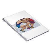Wrestling Bout Notizblock (Rechte Seite)