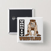 Wrestling Button (Vorne & Hinten)