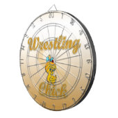 Wrestling Chick Dartscheibe (Vorderseite rechts)