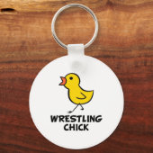 Wrestling Chick Schlüsselanhänger (Vorderseite)