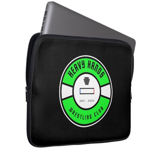 Wrestling Club Items Laptopschutzhülle (Vorne Rechts)