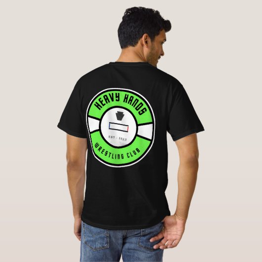 Wrestling Club Items T-Shirt (Schwarz voll)