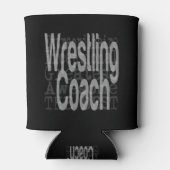Wrestling Coach Extraordinator Dosenkühler (Rückseite)