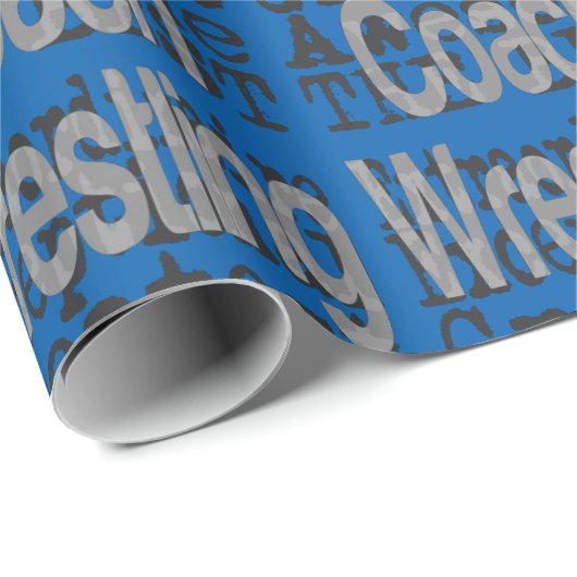 Wrestling Coach Extraordinator Geschenkpapier (Rolleneckpunkt)