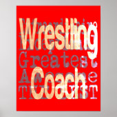 Wrestling Coach Extraordinator Poster (Vorne)