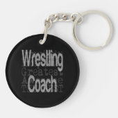 Wrestling Coach Extraordinator Schlüsselanhänger (Rückseite)