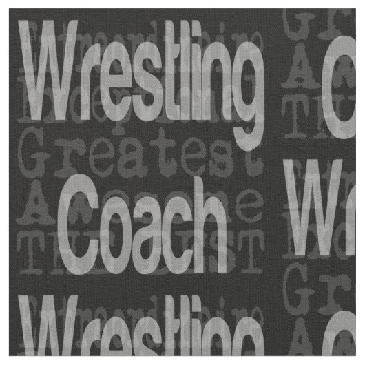 Wrestling Coach Extraordinator Stoff (Nahaufnahme)