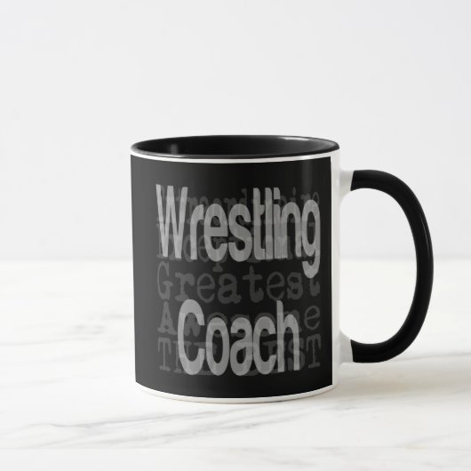 Wrestling Coach Extraordinator Tasse (Rechts)