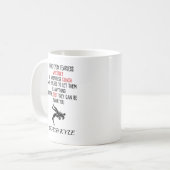 Wrestling Coach Kaffeetasse (Vorderseite Links)