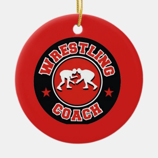 Wrestling Coach Weihnachtsschmuck (Vorne)